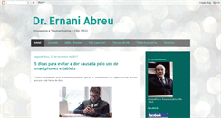 Desktop Screenshot of ernaniabreu.com.br